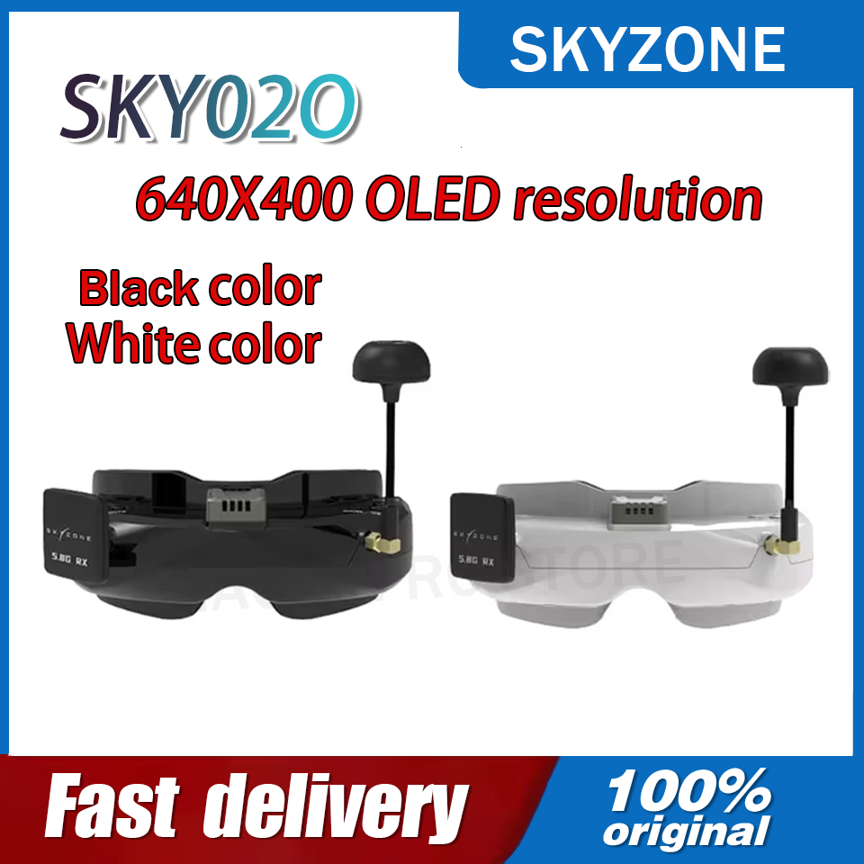 Fpv Drone Goggles - แว่นตา FPV SKYZONE SKY02O OLED 5.8GHz