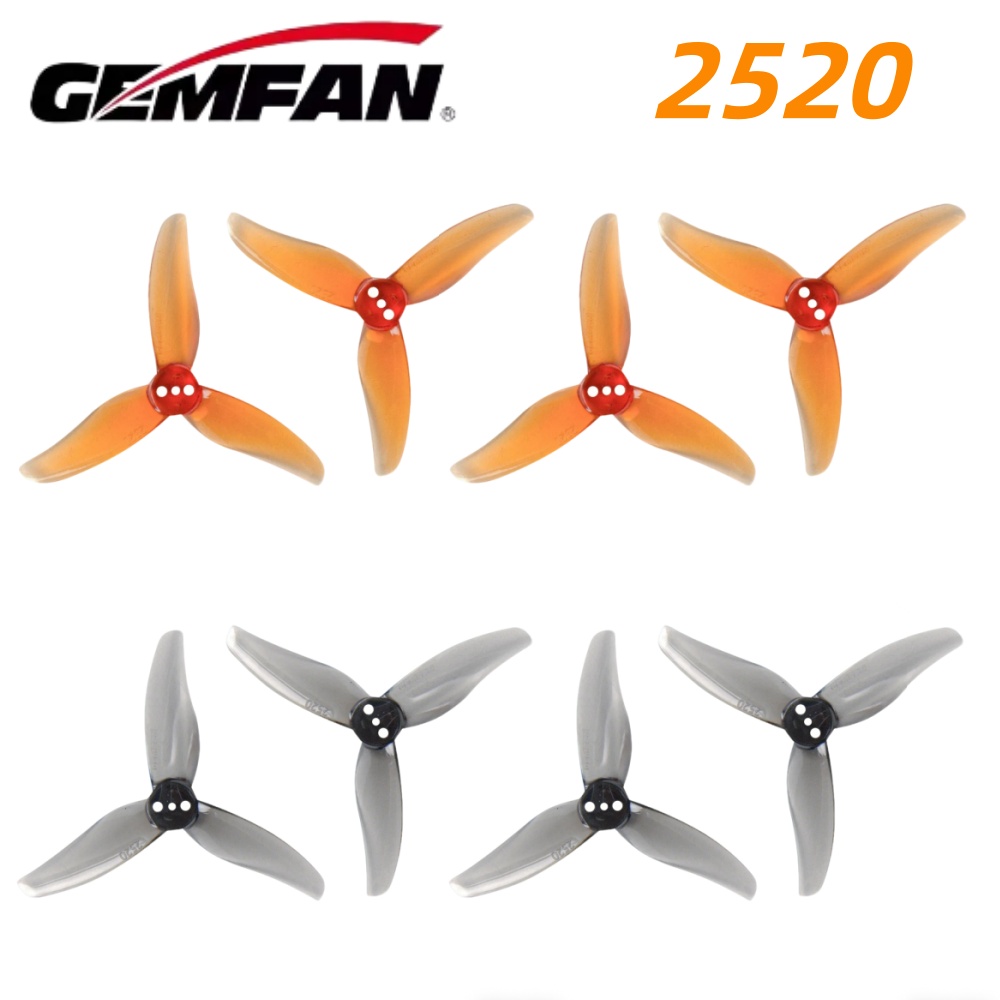 Fpv Drone Motor - 4 คู่เจมแฟน ฮิวริเคน 2520 2.5X2X3 ใบพัดพีซี