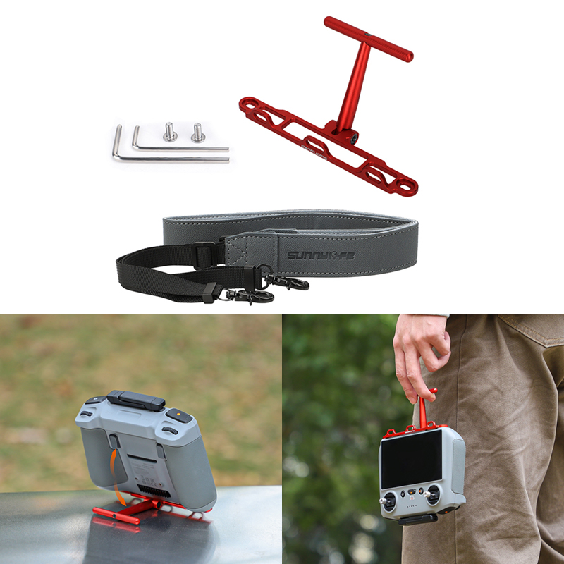 Dji Drone Mini 3 - มือจับ2in1ขาตั้งตัวยึดสายรัดคล้องคอสำหรับรีโมทคอนโทรล RC2 RC พร้อมจอ DJI MINI