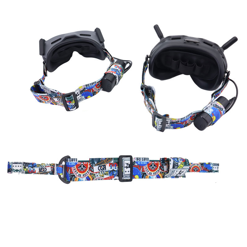 Fpv Drone Goggles - สายรัดศีรษะสายรัดศีรษะสำหรับแว่นตา DJI V2แว่น2 /fpv อุปกรณ์เสริมโดรน DJI