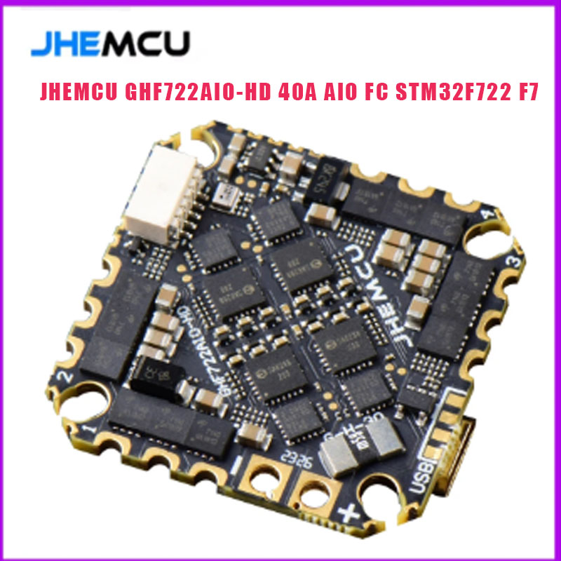 JHEMCU GHF722AIO-HD 40A AIO FC - Betaflight Fc F7 บทวิจารณ์และราคา
