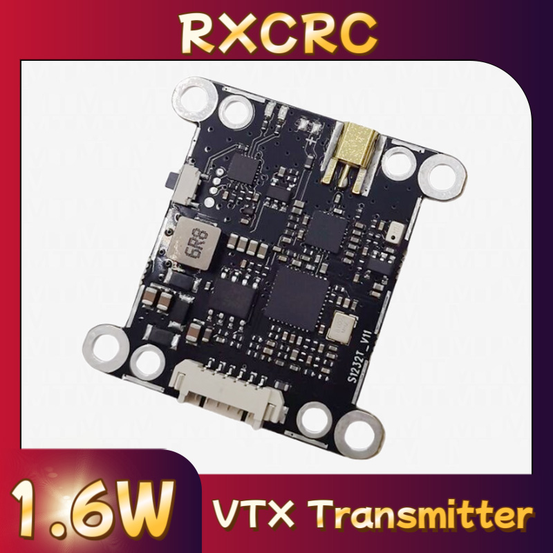 โมดูล RXCRC 5.8G 48CH 1.6W VTX - Fpv Drone Frame บทวิจารณ์และราคา