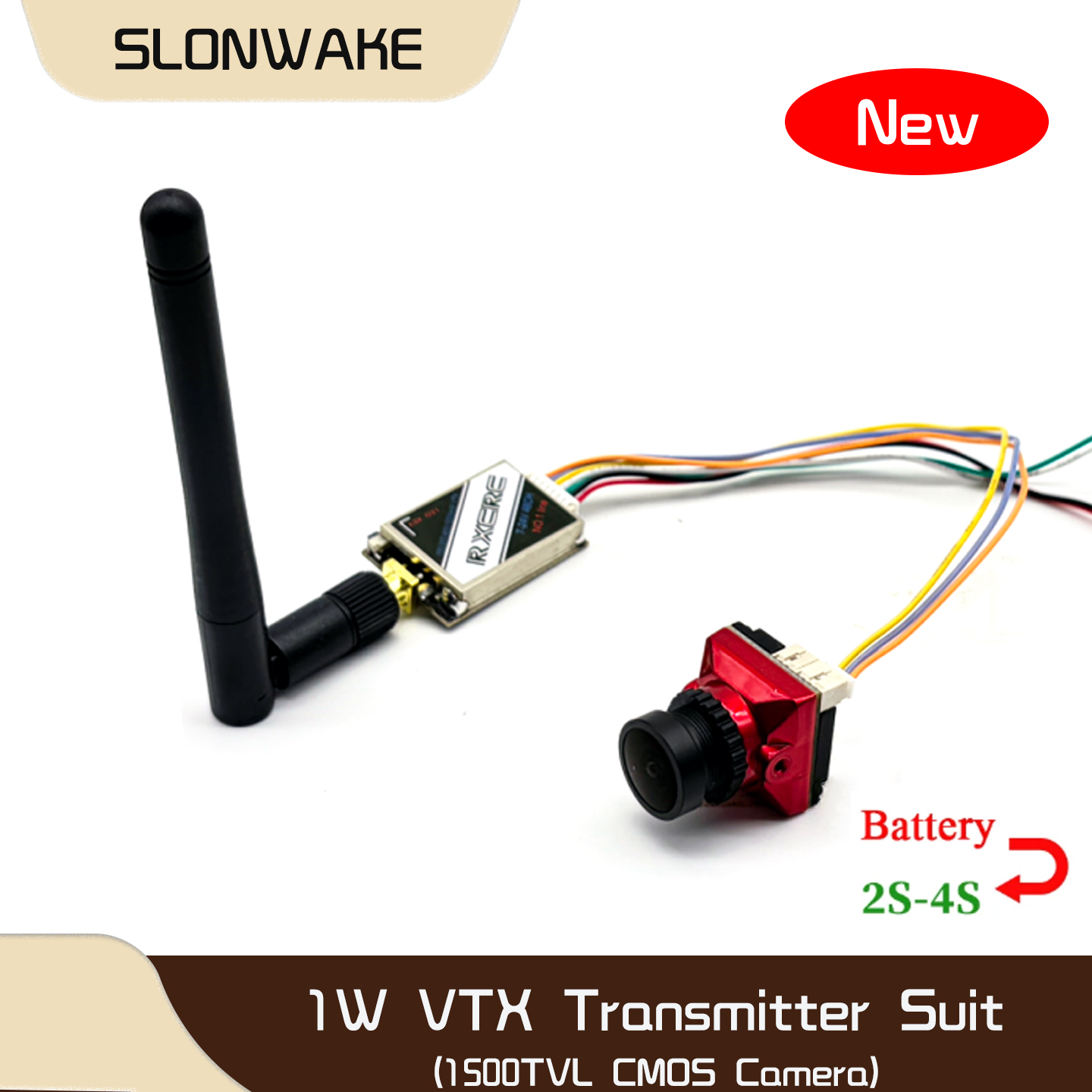 SLONWAKE 5.8G 48CH 1W VTX 100/ - Fpv Drone Frame บทวิจารณ์และราคา