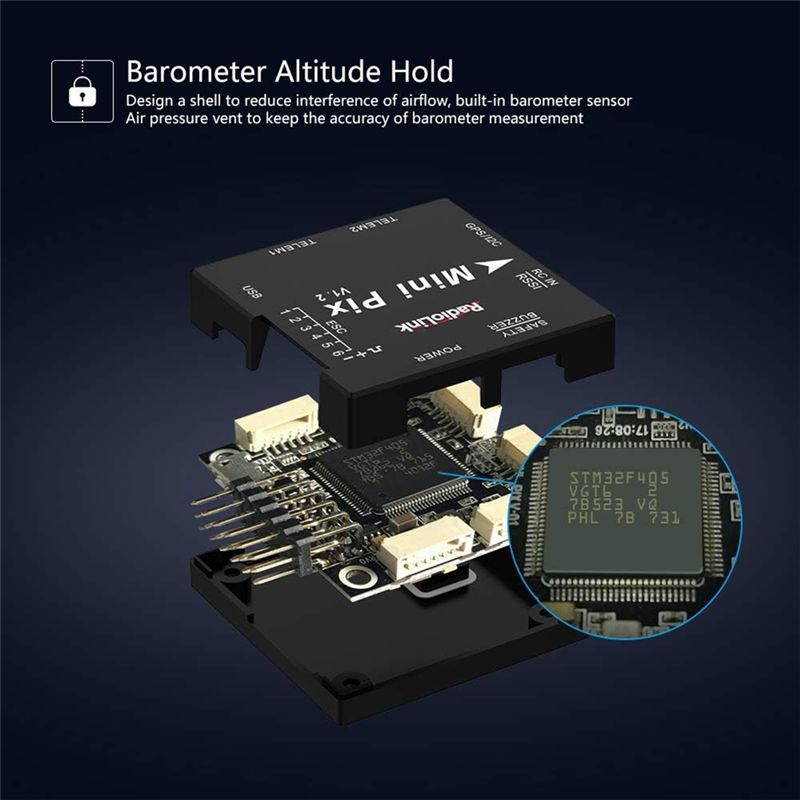 A49K-Radiolink Mini PIX ชุดควบ - Fpv Drone Quadcopter บทวิจารณ์และราคา