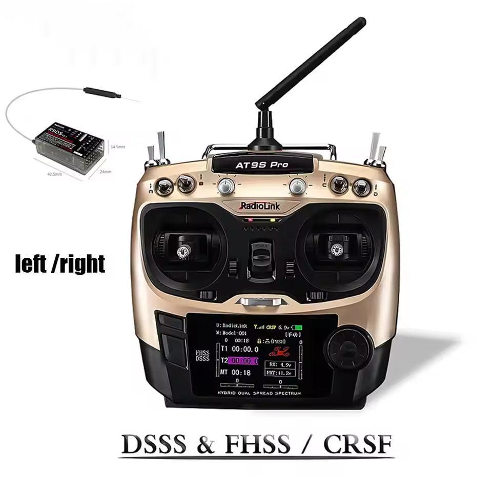 Radiolink AT9SPro 12CH 2.4G DS - Fpv Drone Battery บทวิจารณ์และราคา
