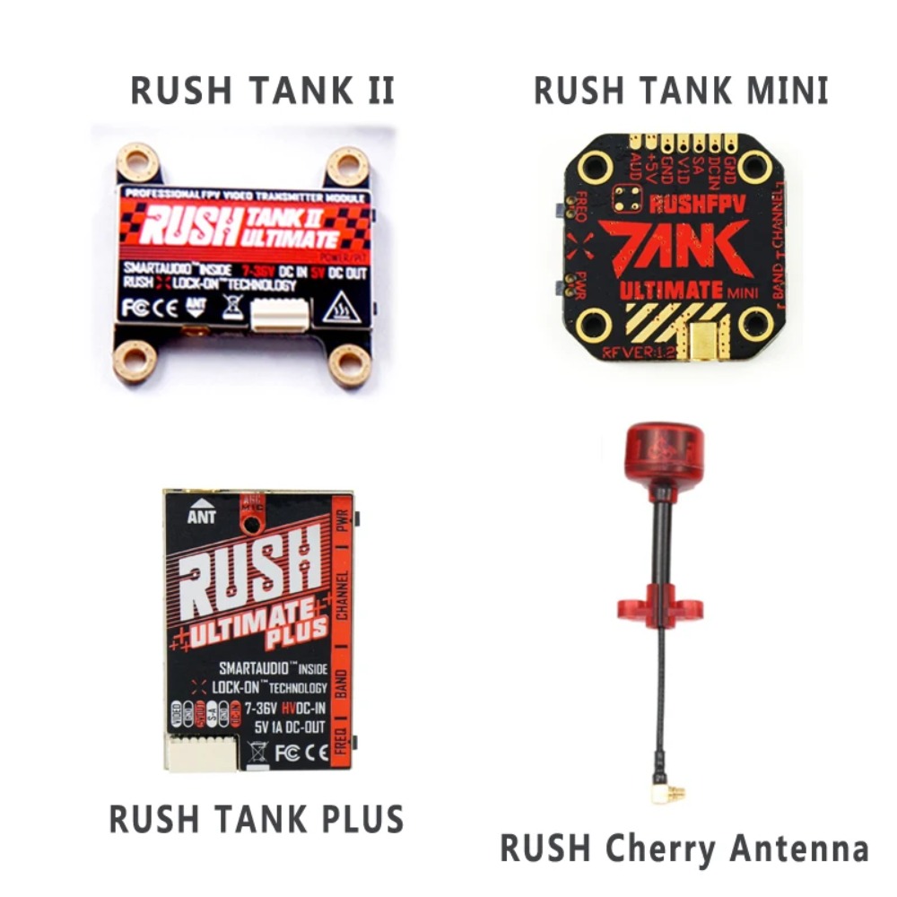 RUSH TANK Ultimate II/Mini/PLU - Fpv Drone Frame บทวิจารณ์และราคา