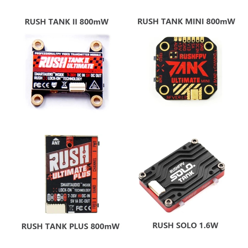 RUSH TANK Ultimate II/Mini/PLU - Fpv Drone Frame บทวิจารณ์และราคา